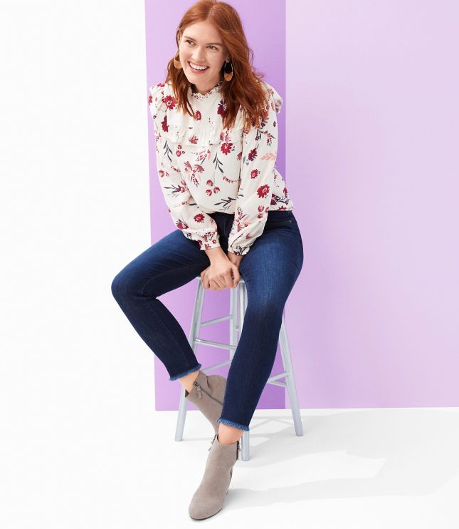 loft outlet modern skinny jeans