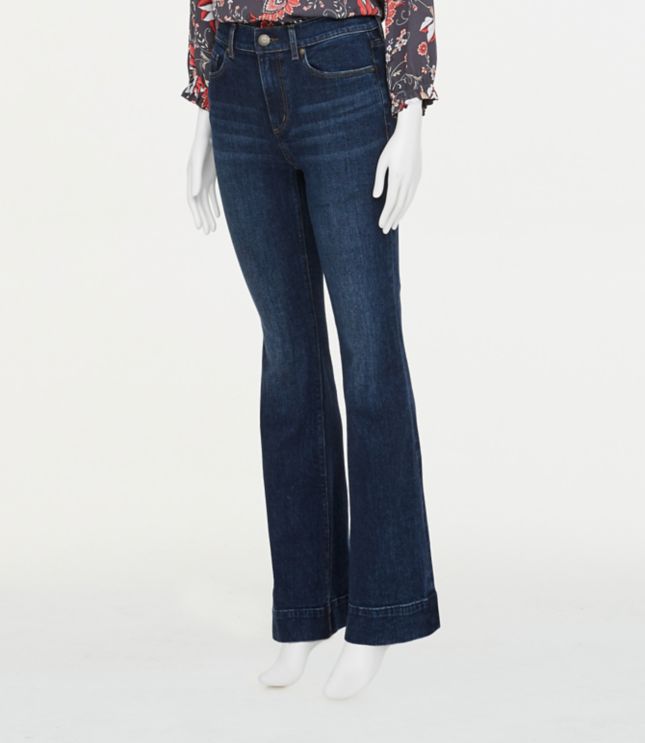 curvy flare jeans
