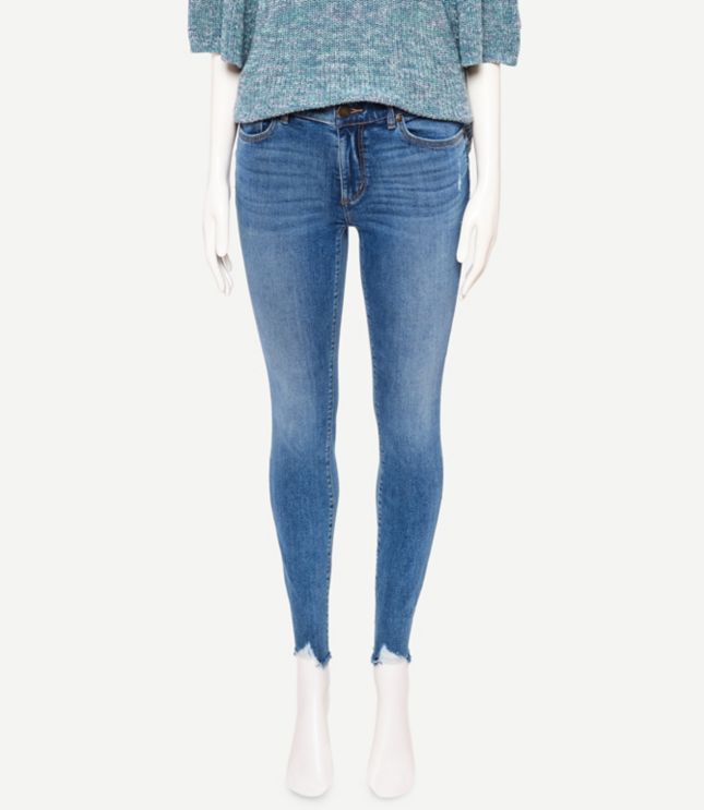 vintage wash skinny jeans