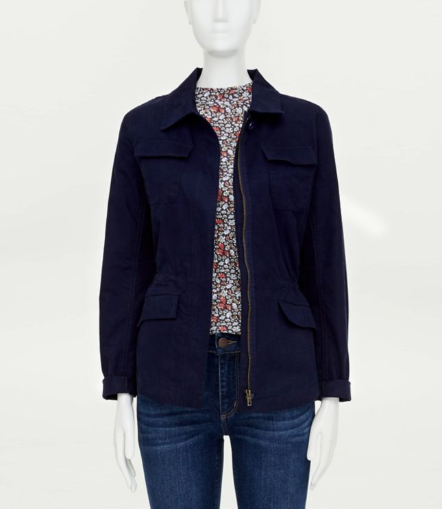 loft outlet denim jacket