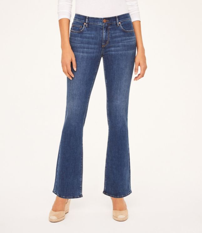 loft bootcut jeans