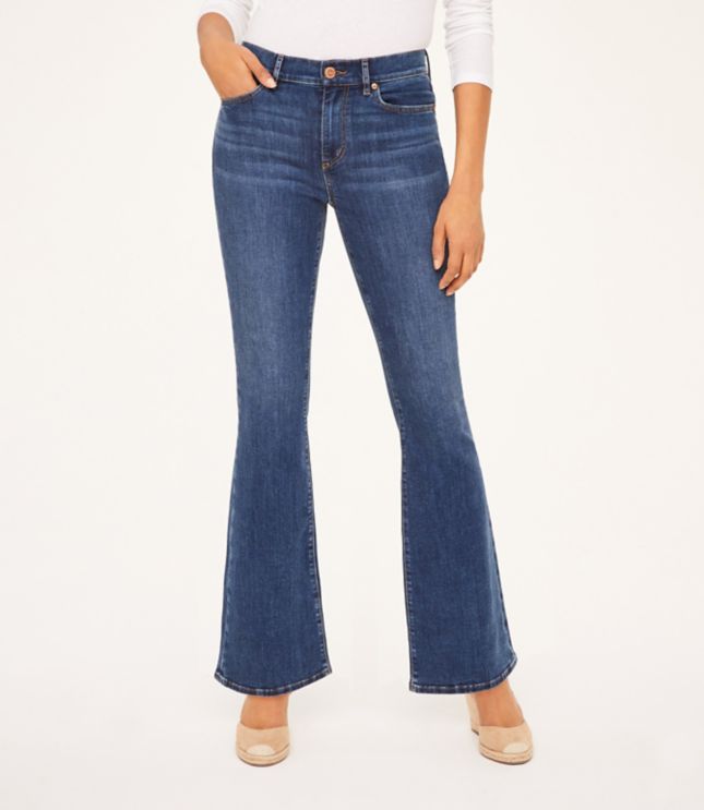 modern flare jeans