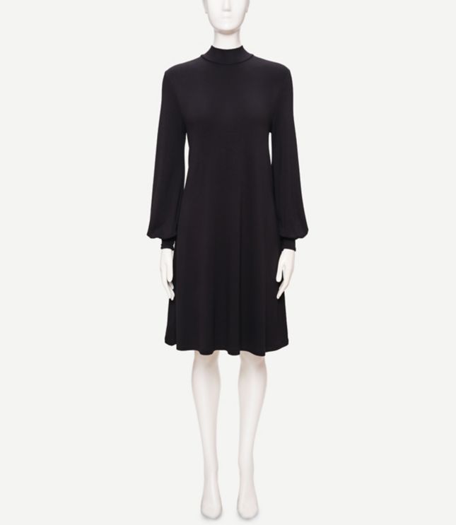 loft outlet black dress