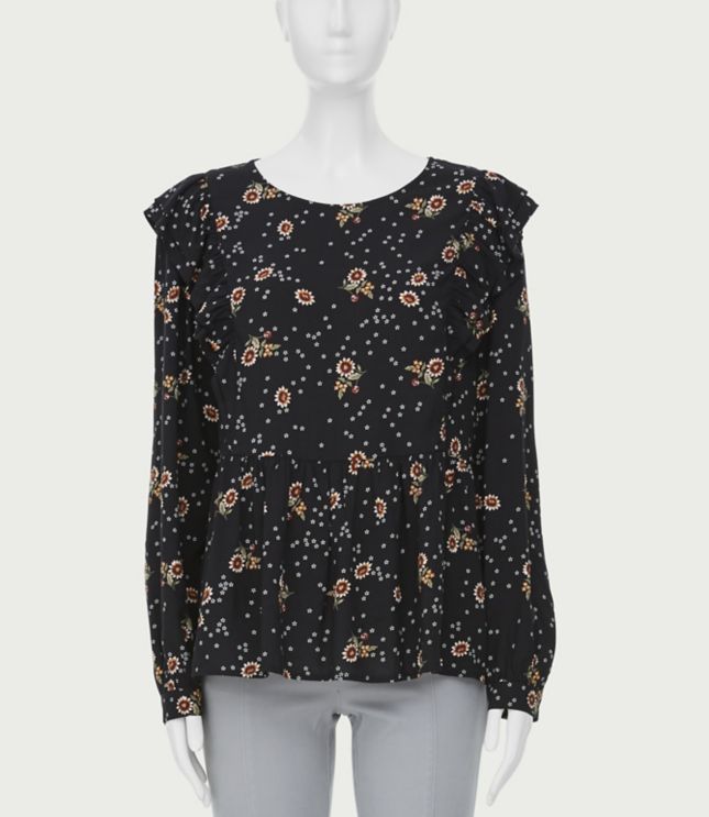loft henley blouse