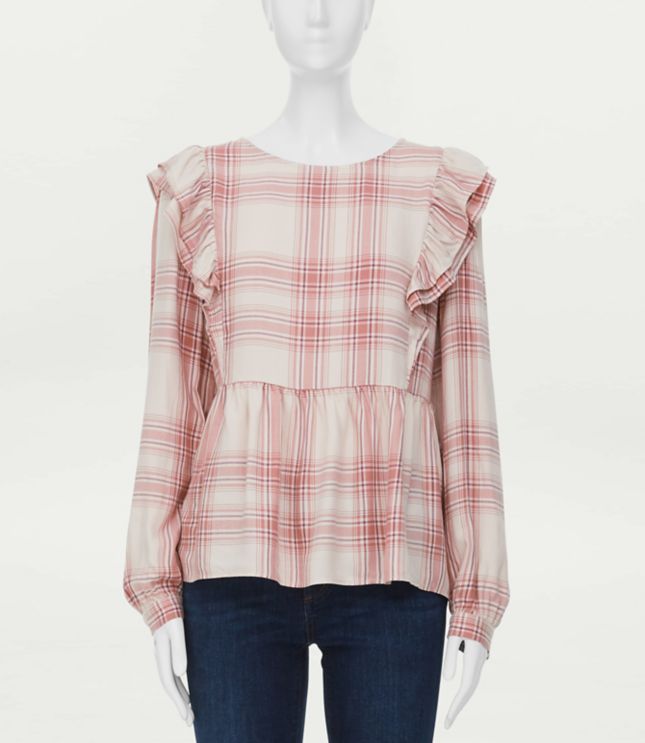 loft henley blouse