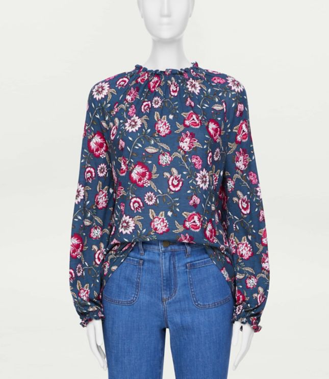 loft petite tops