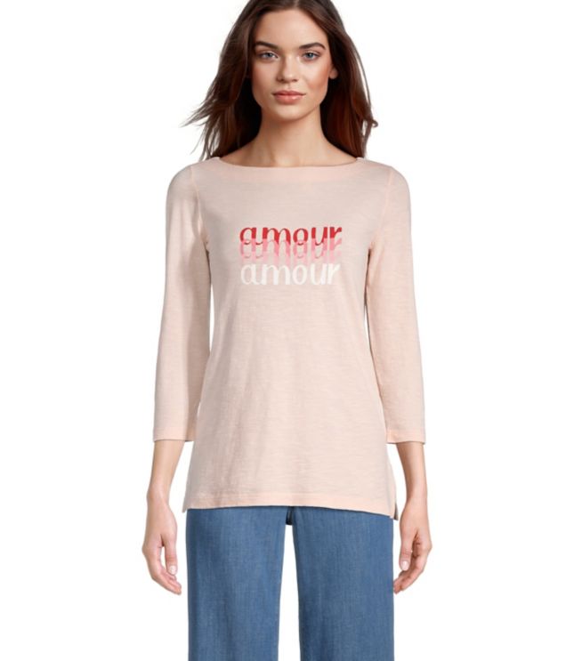 Image of Loft Amour Boatneck Top