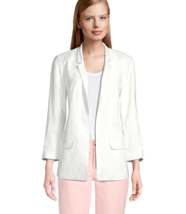 white blazer loft